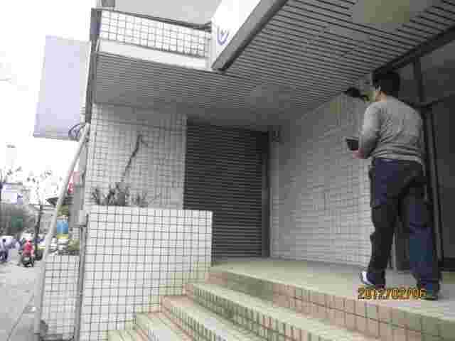 淡水郵局大門廣告(郵箱)